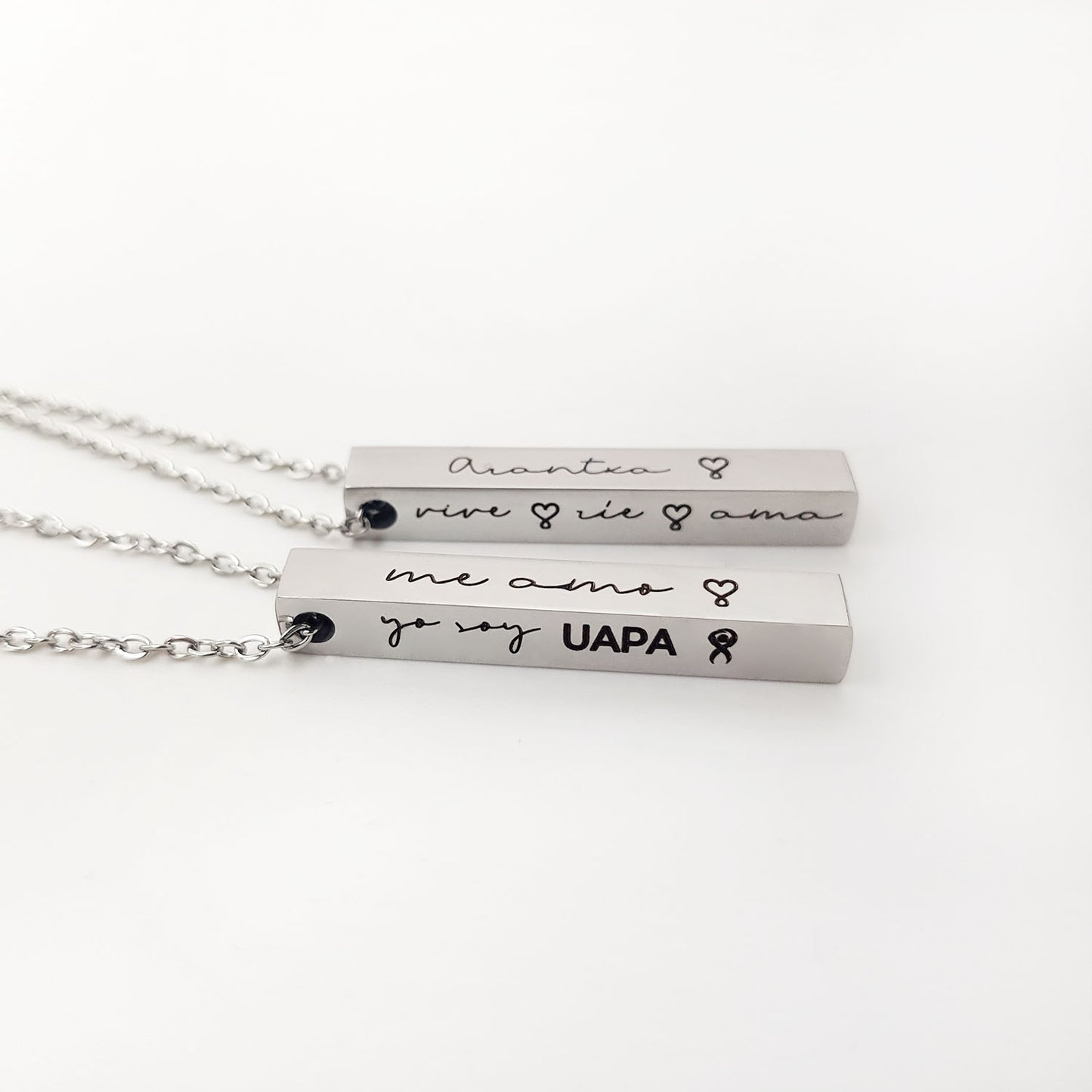Colgante Irene - Acabado Plata (Personalizable)