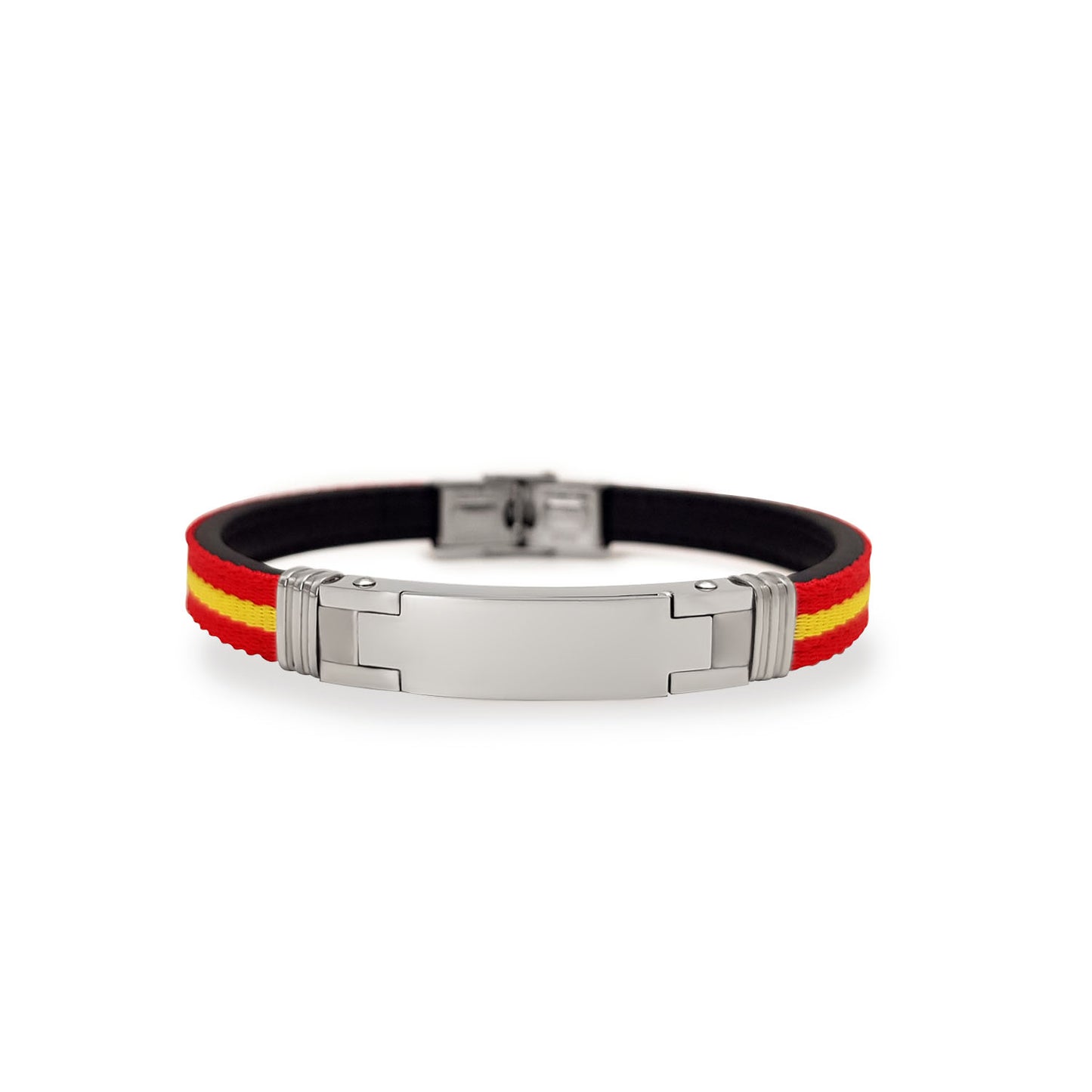 Pulsera Roberto - Acabado Plata (Personalizable)