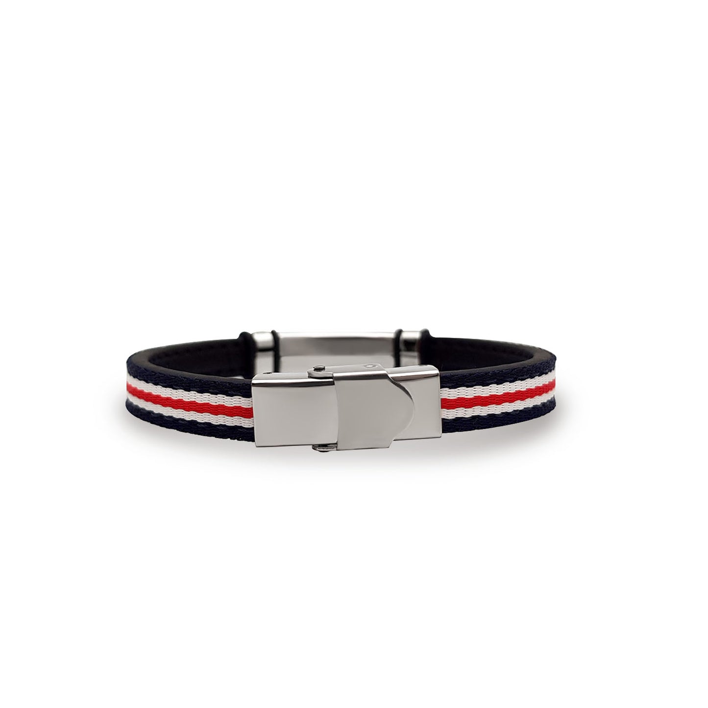 Pulsera Cayetano - Acabado Plata (Personalizable)