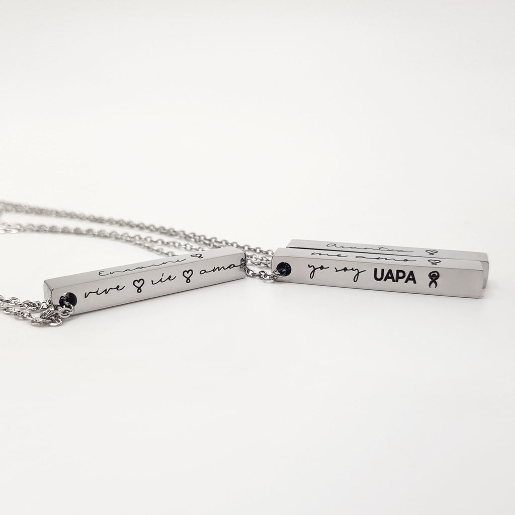 Colgante Irene - Acabado Plata  (Personalizable)