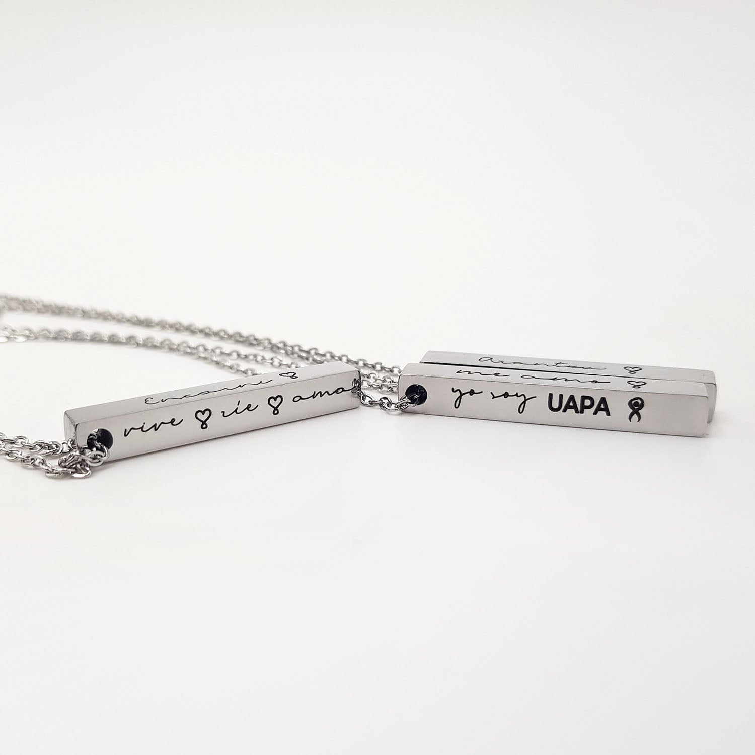 Colgante Irene - Acabado Plata  (Personalizable)