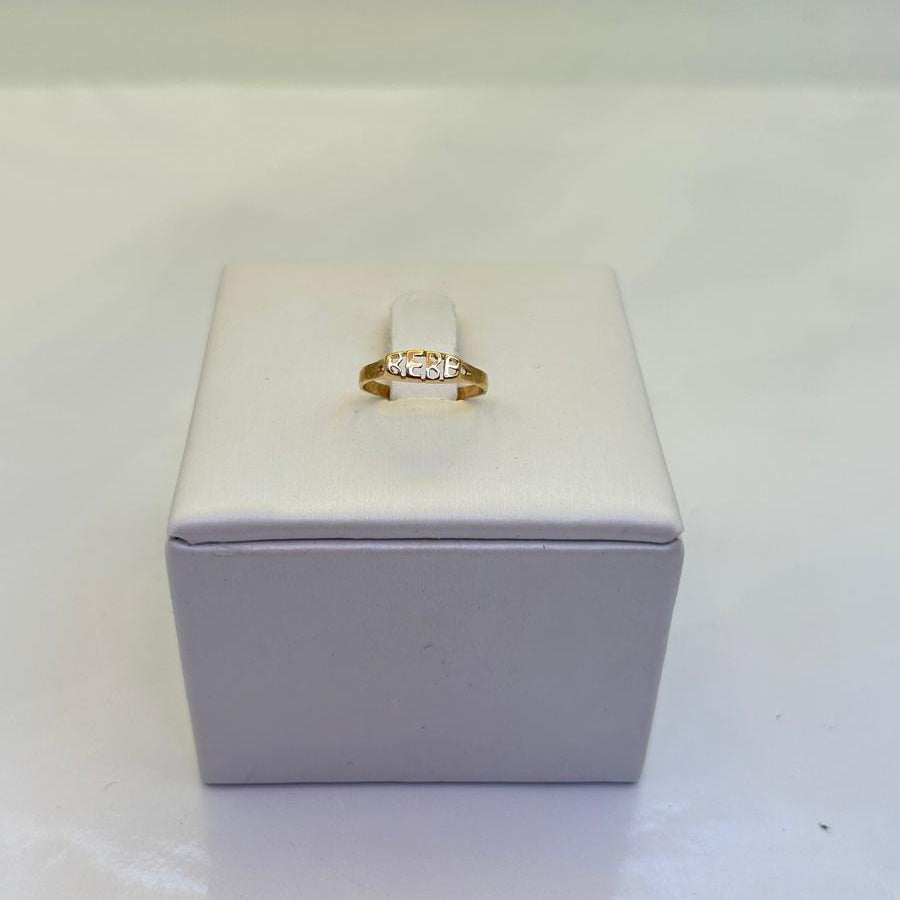 Anillo sello en Oro 18kl
