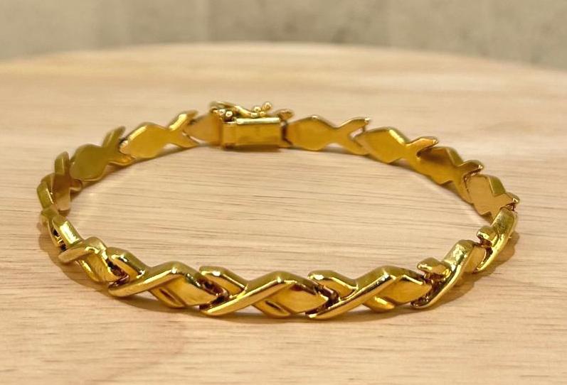 Pulsera de oro 18 kl
