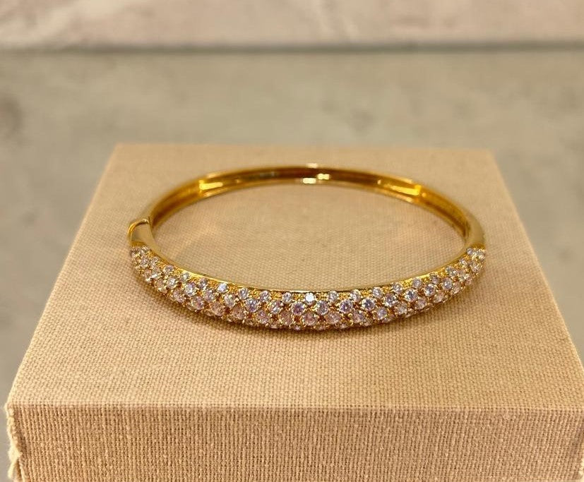 Pulsera caña de Oro 18kl