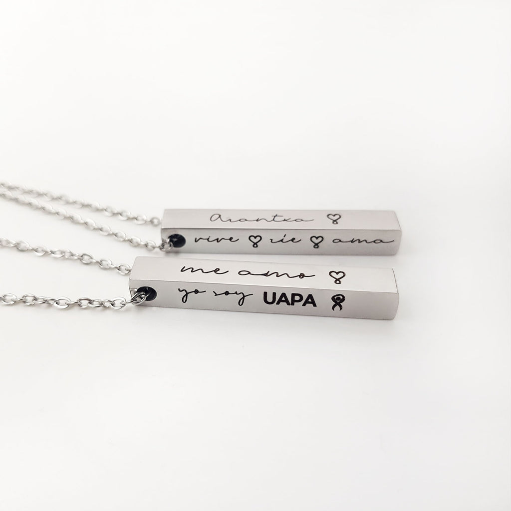 Colgante Irene - Acabado Plata  (Personalizable)