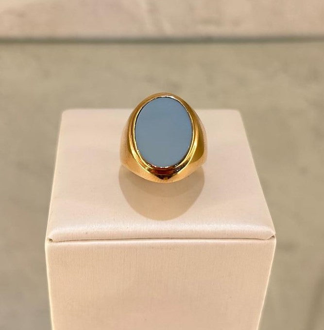 Anillo sello de Oro 18kl