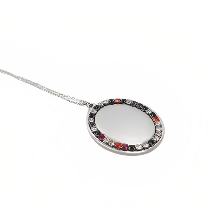 Colgante Mariana Miss Prosperity  - Acabado Plata (Personalizada)