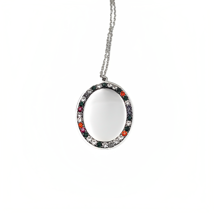 Colgante Mariana Miss Prosperity  - Acabado Plata (Personalizada)