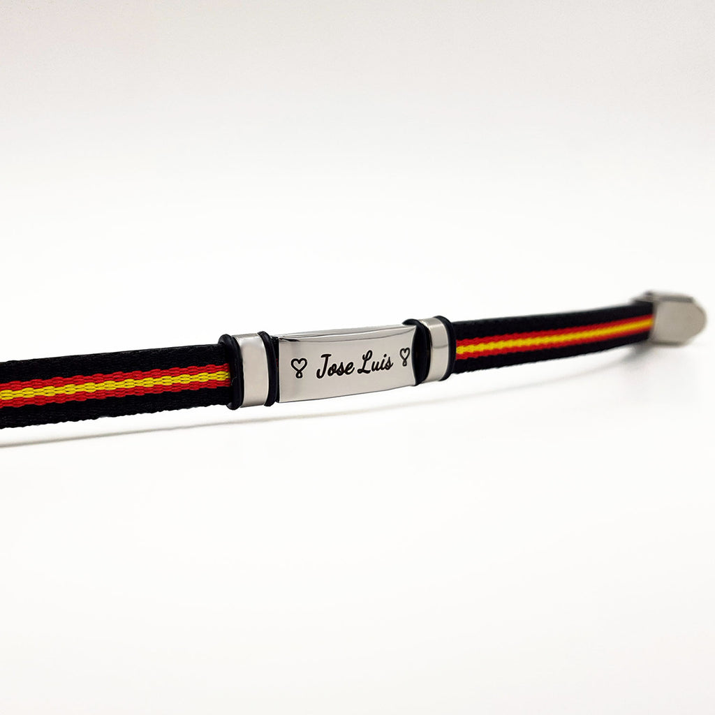 Pulsera Gregorio - Acabado Plata (Personalizable)