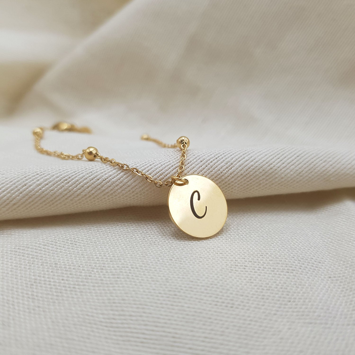 Pulsera Lidia - Acabado Oro (Personalizable)