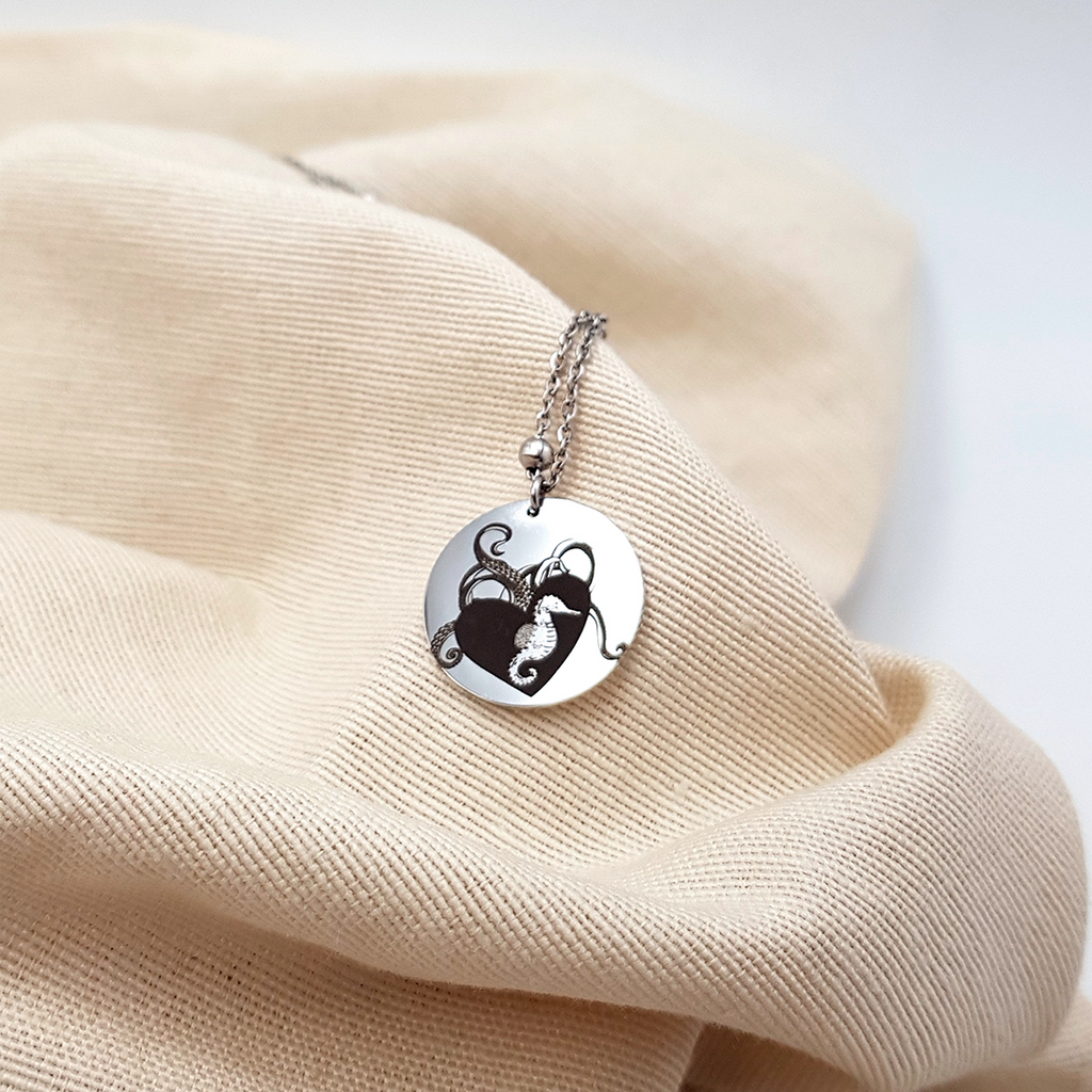 Colgante Elisa - Acabado Plata (Personalizable)