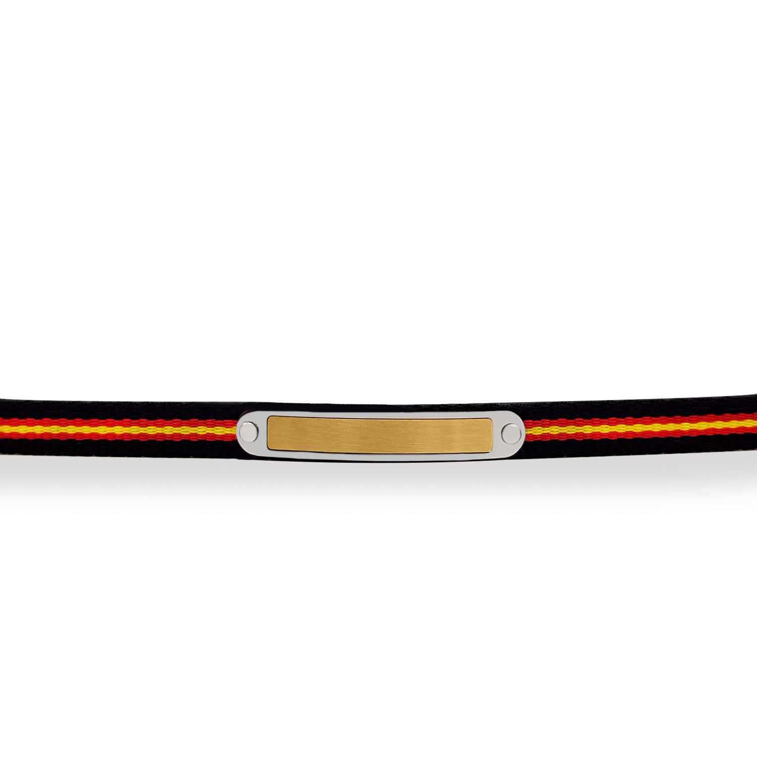 Pulsera Lucas - Acabado Plata y Oro (Personalizable)