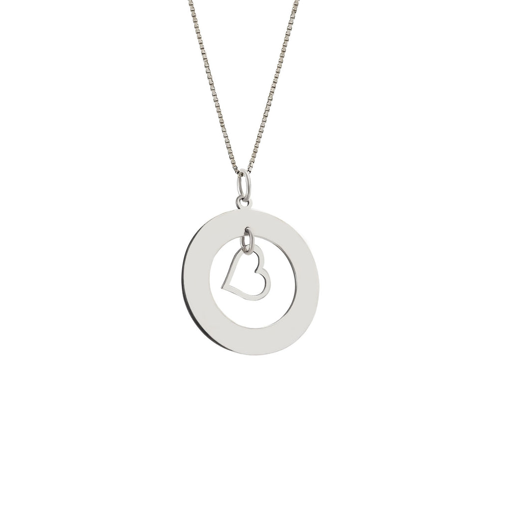 Colgante Blanca Plata (Personalizada)