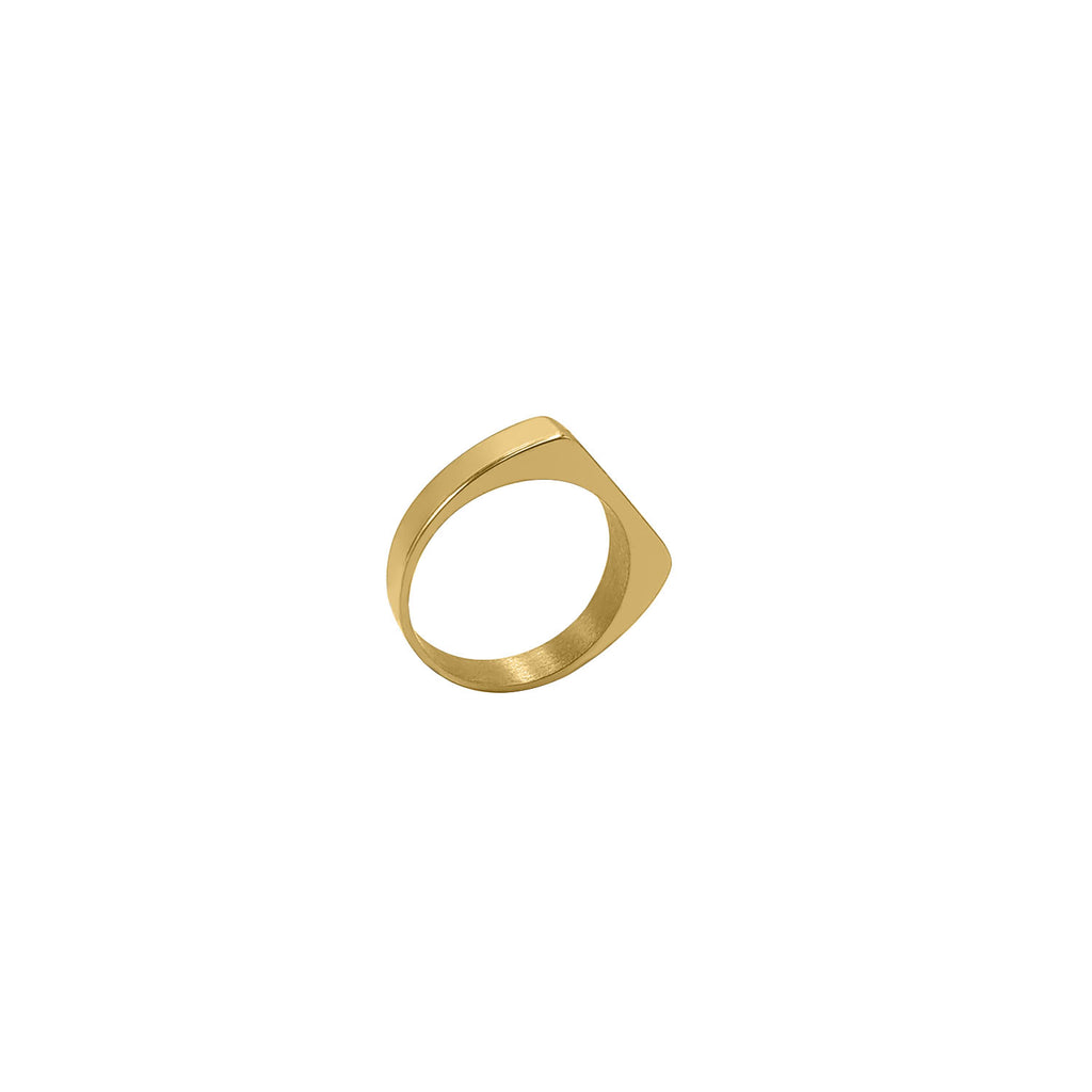 Anillo Eva Acabado Oro (Personalizable)