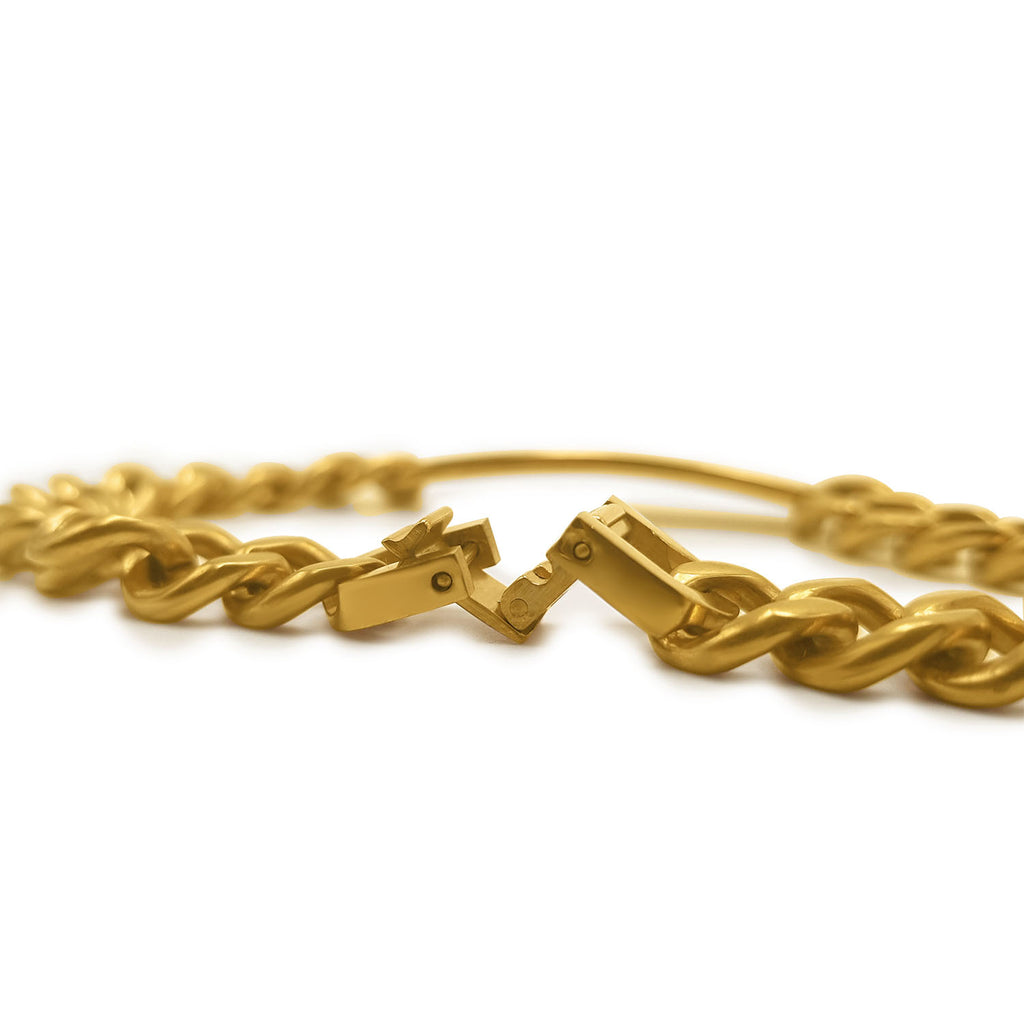 Pulsera Miguel - Acabado Oro (Personalizable)