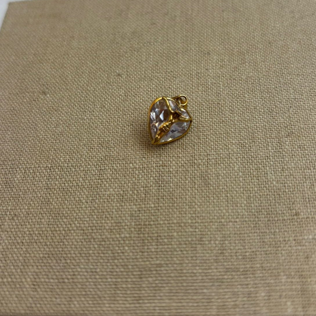 Dije Corazón en Oro 18kl