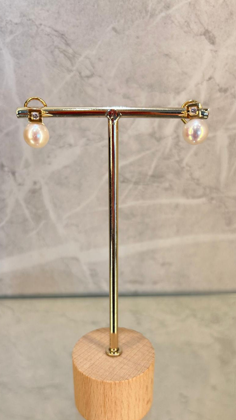 Pendiente oro 18kl