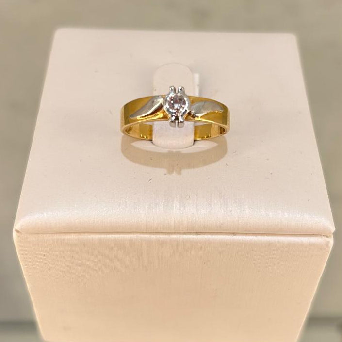 Anillo de oro 18kl