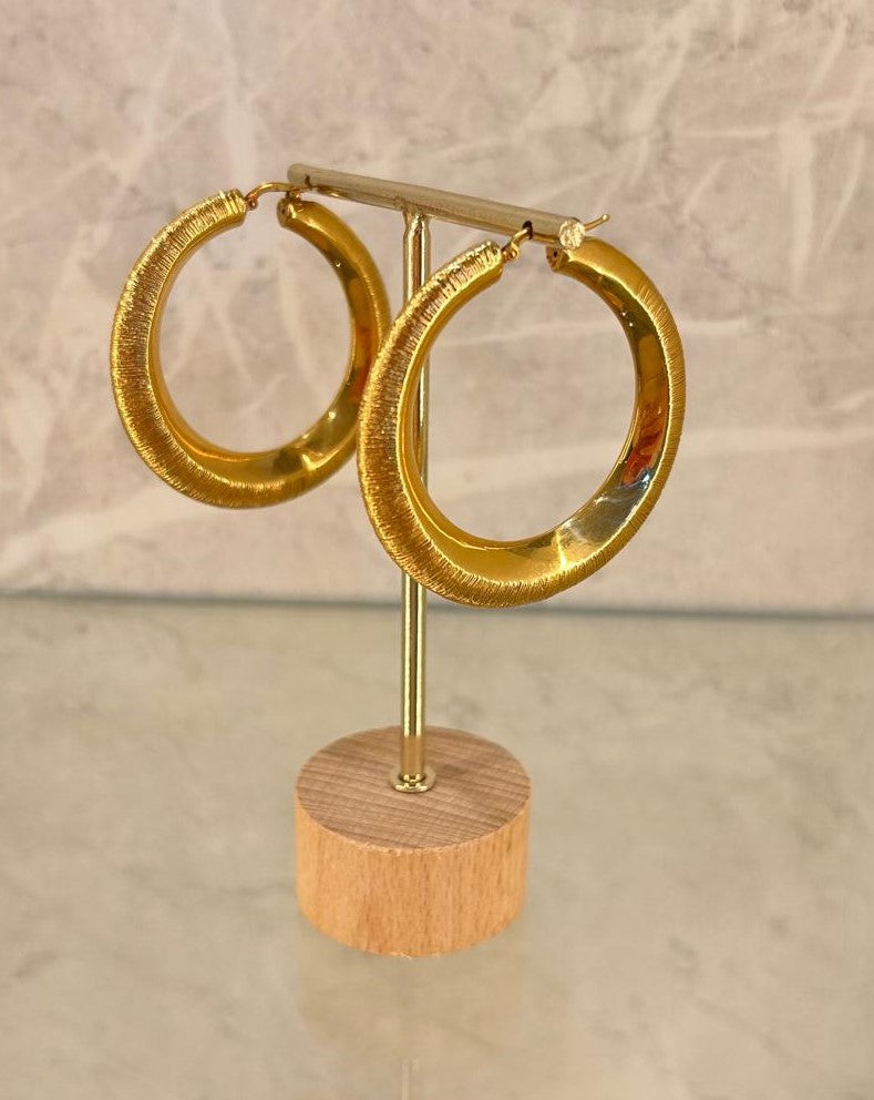 Aros Oro 18k - Pendientes dorados