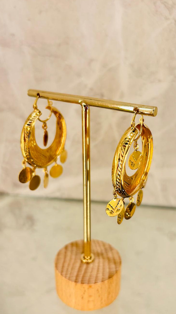 Pendientes oro de 18kl