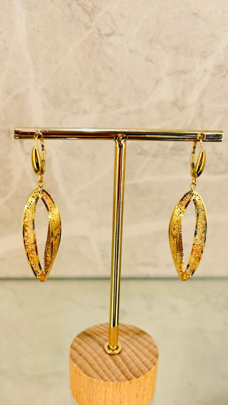 Pendientes en oro 18kl