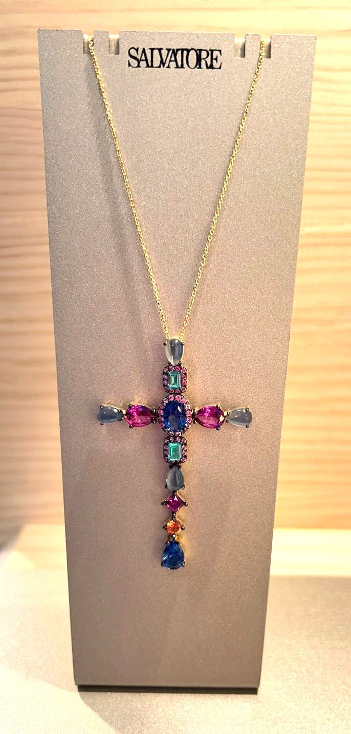 CRUZ DE  PLATA  COLECCION SALVATORE