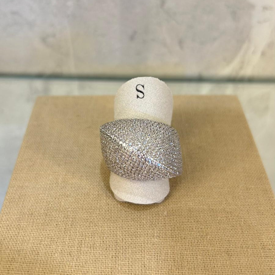 ANILLO DE PLATA CON CIRCONITAS COLECCION SALVATORE