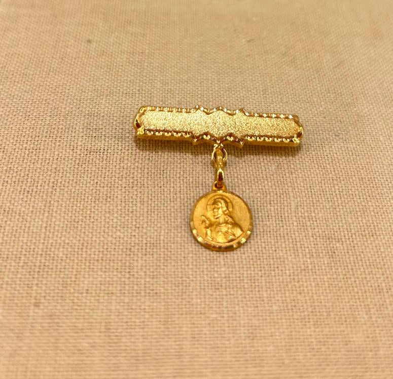 Colgante de bebe en oro de 18 kl