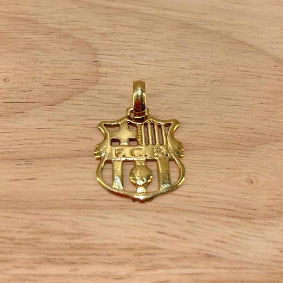 Colgante FCB oro 18 kl