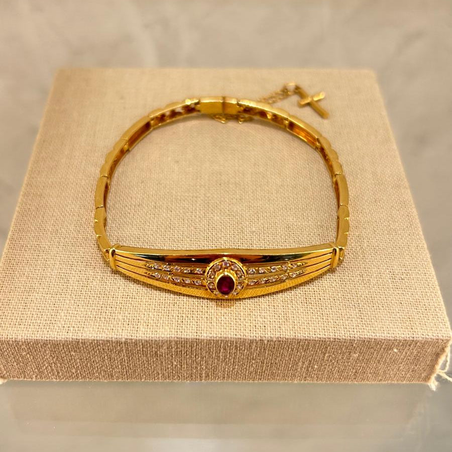Pulsera en oro 18 kl.