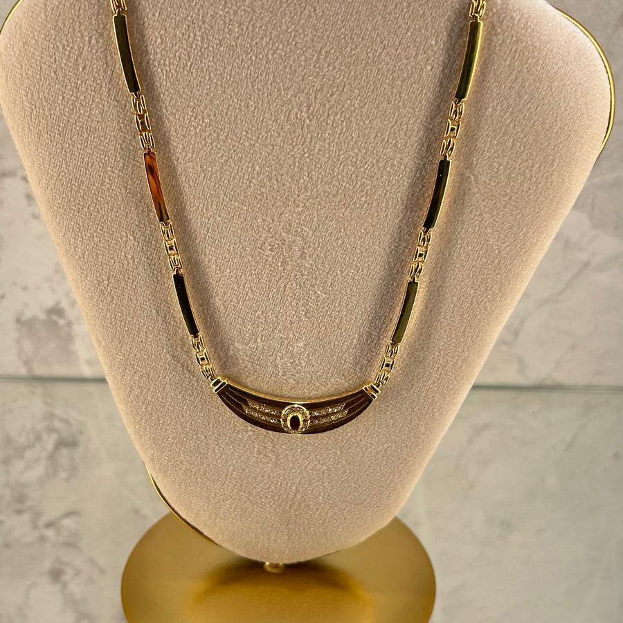 Gargantilla en oro 18 kl.