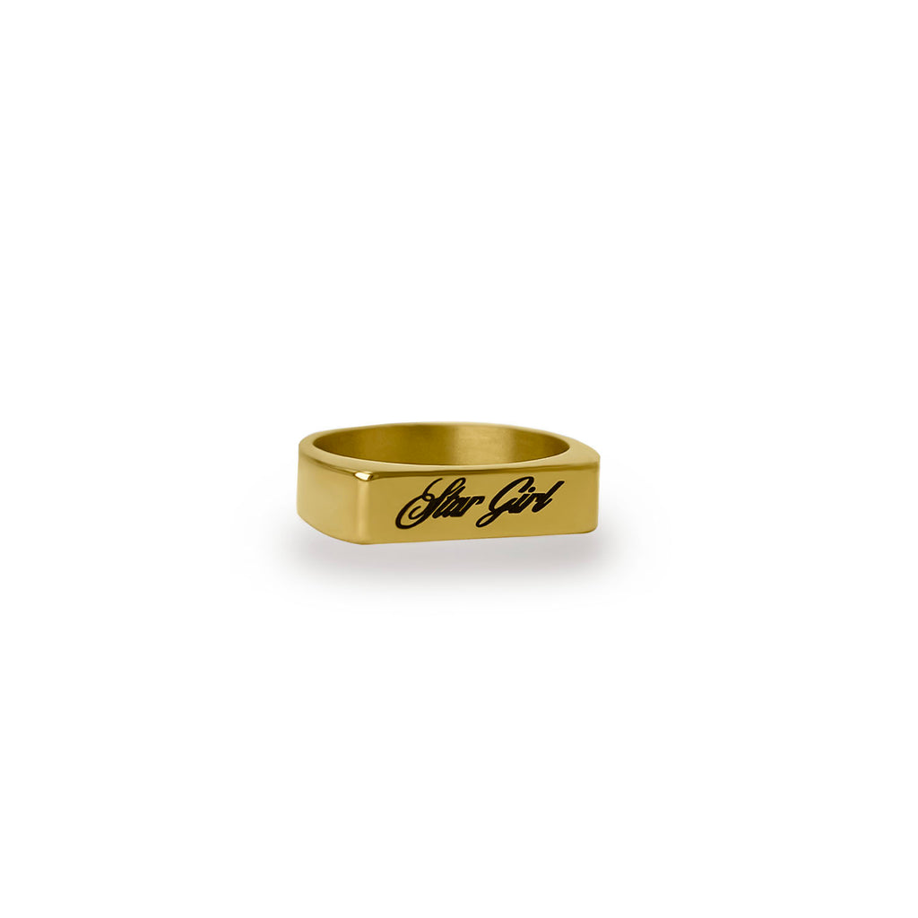 Anillo Eva Acabado Oro (Personalizable)