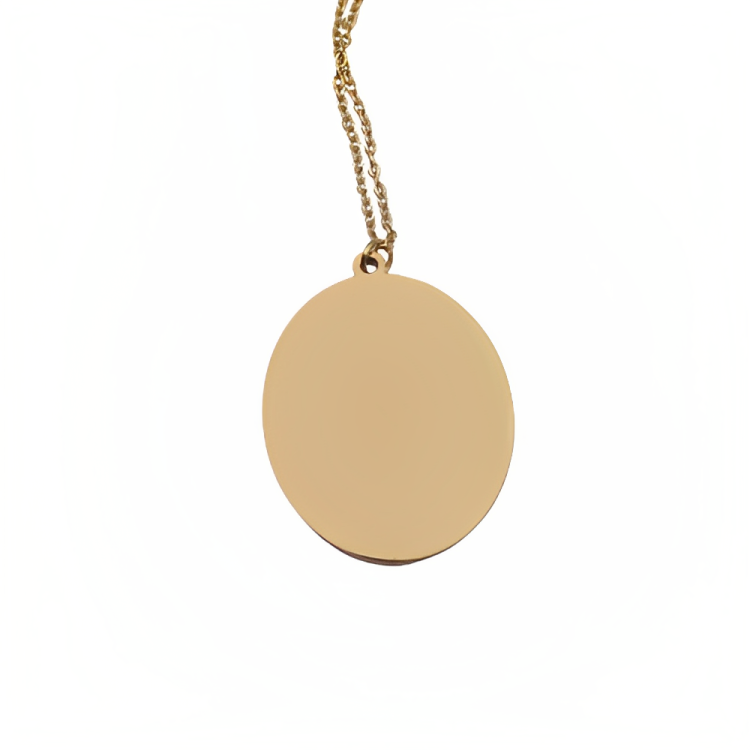 Colgante Elena Miss Prosperity - Acabado Oro (Personalizada)