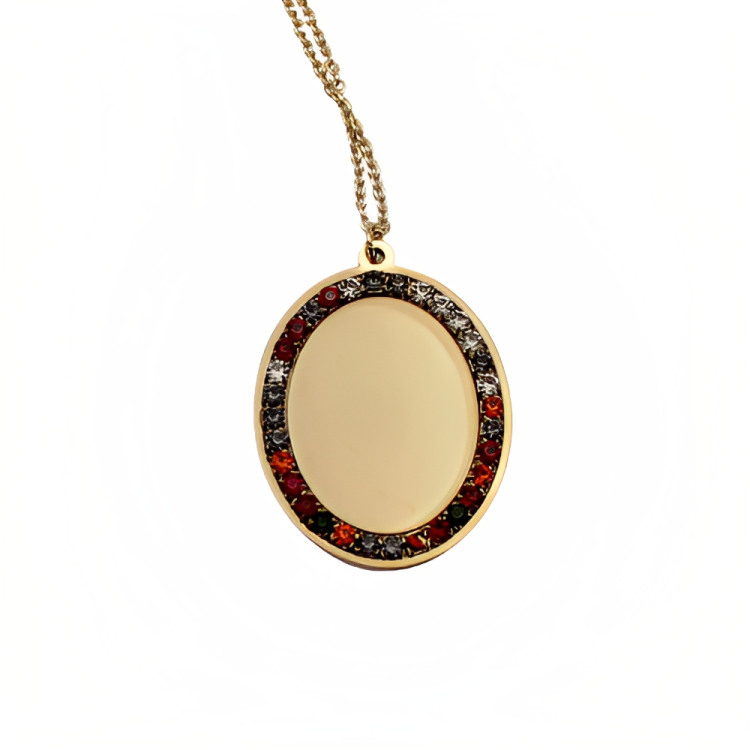 Colgante Elena Miss Prosperity - Acabado Oro (Personalizada)