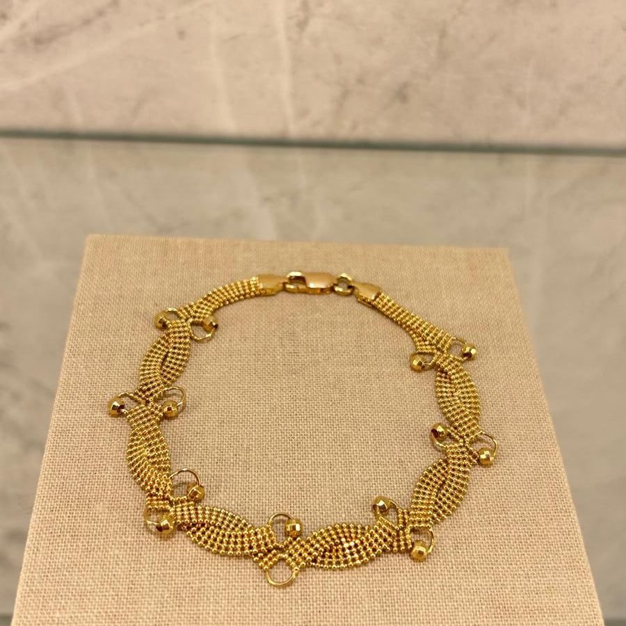 Pulsera en oro de 18 kl