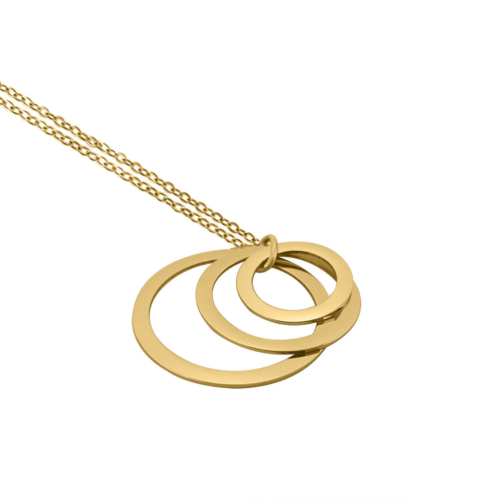 Colgante Alicia - Acabado Oro (Personalizable)