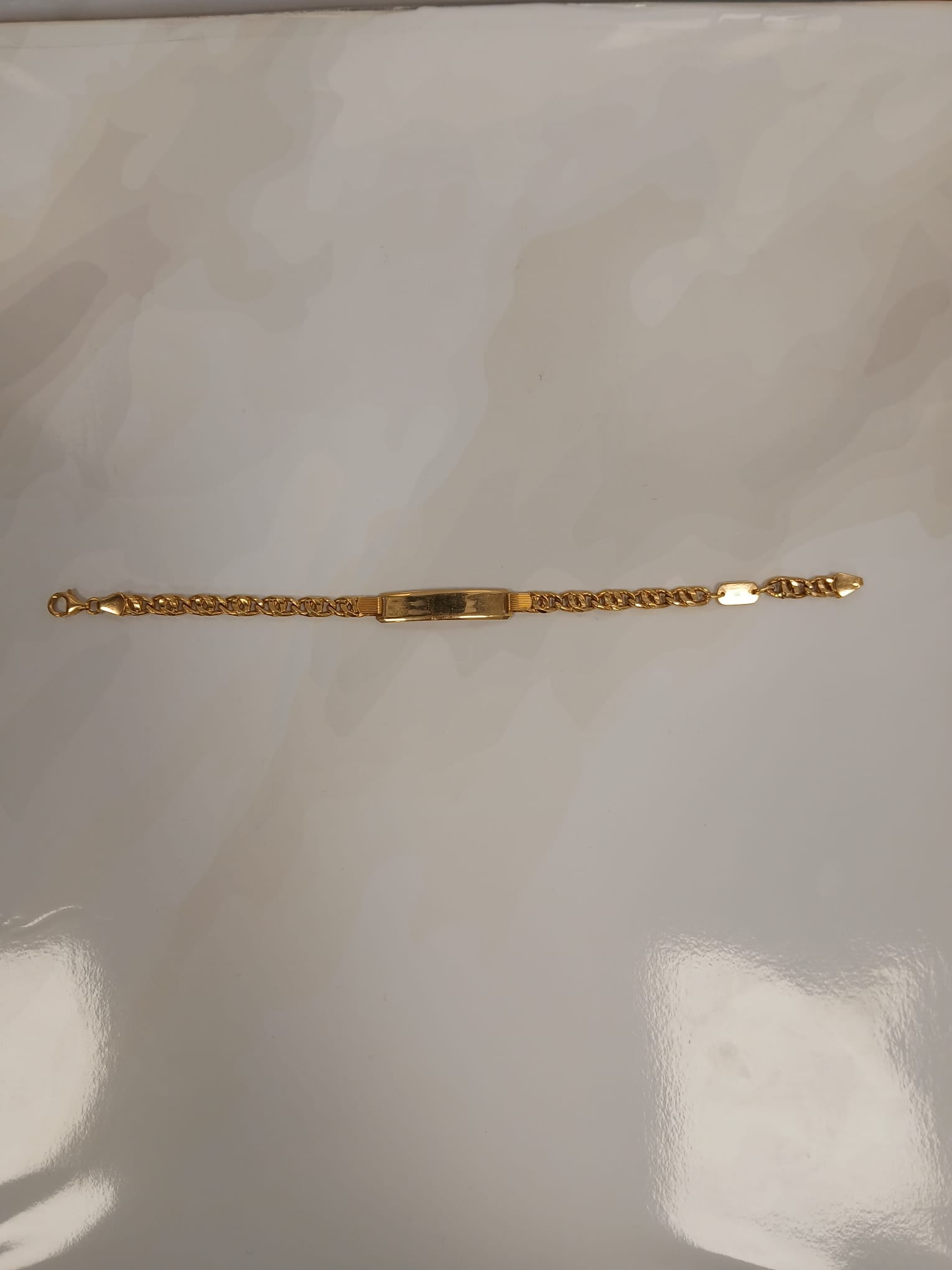 Pulsera esclava en Oro 18kl