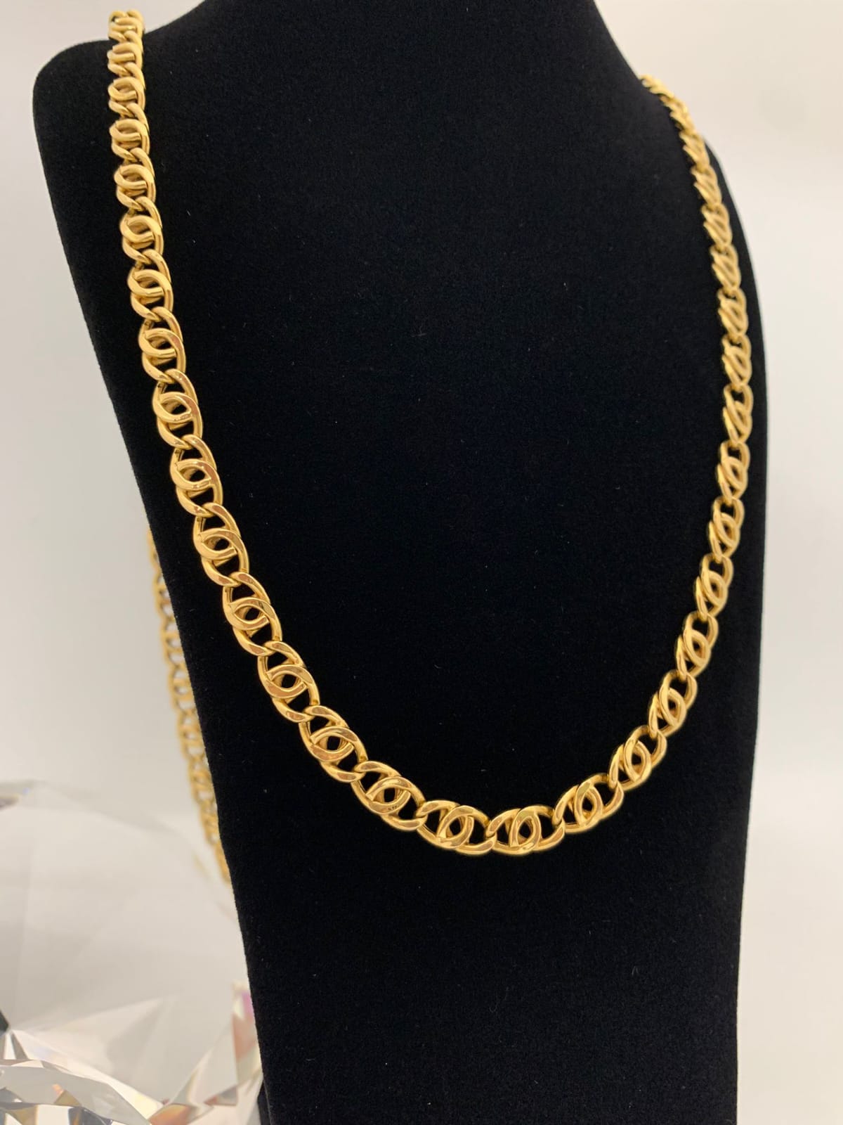 Cadena Eslabón Italiano en Oro 18kl