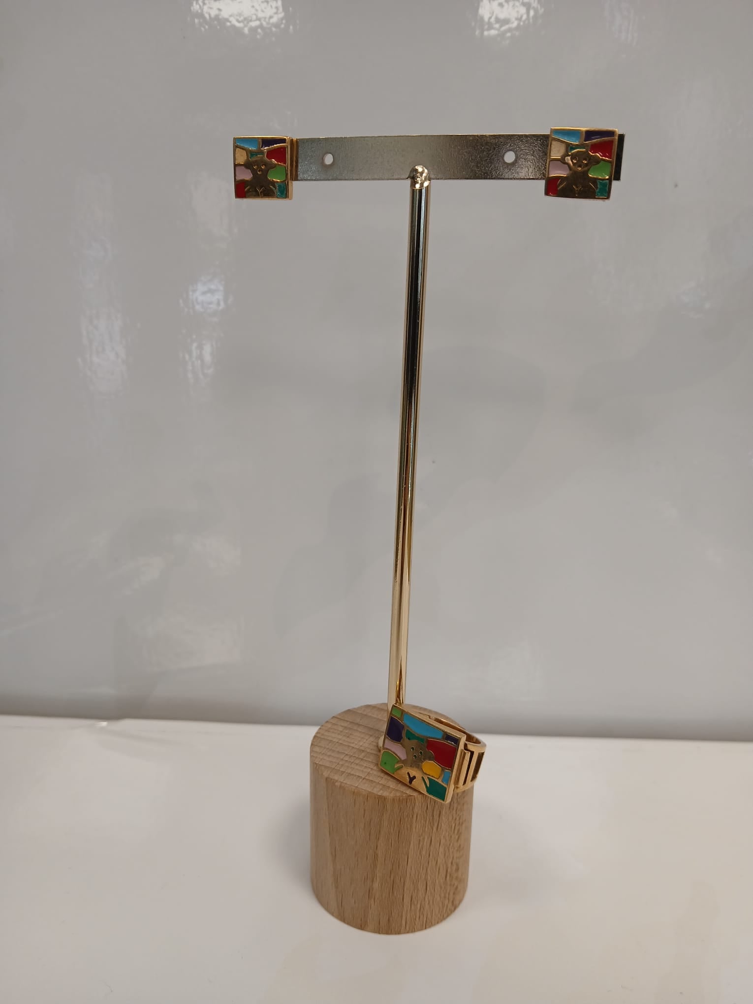 Conjunto Tous en Oro de 18kl