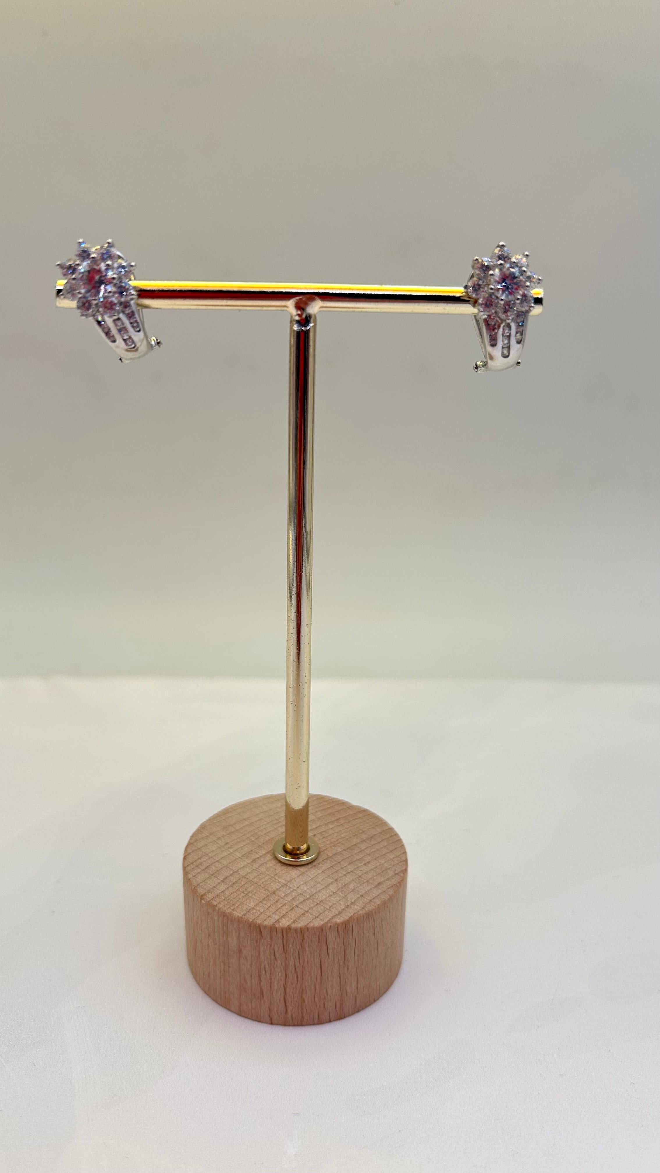 Pendientes Oro blanco 18kl