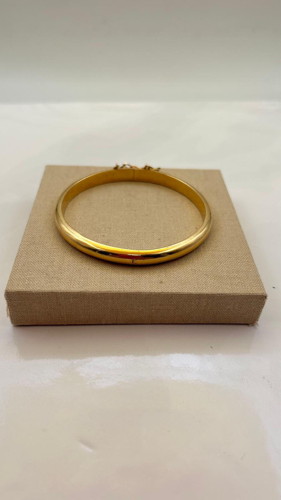 Pulsera rígida oro 18kl