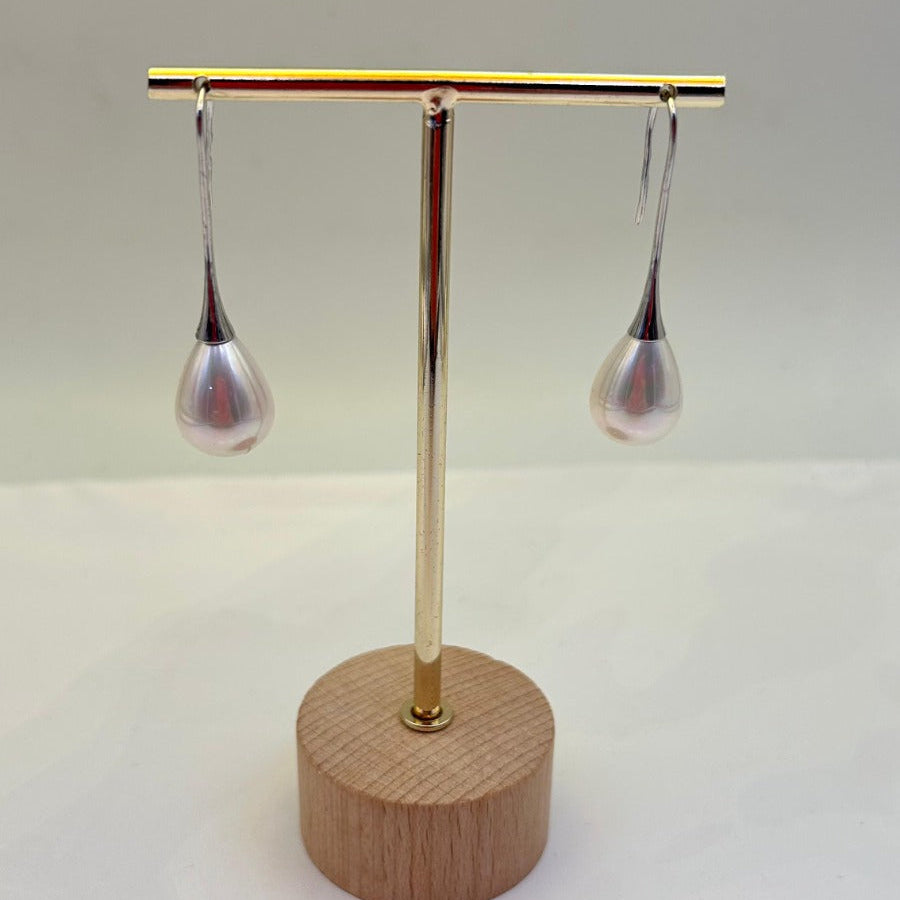 Pendientes en Oro Blanco de 18kl