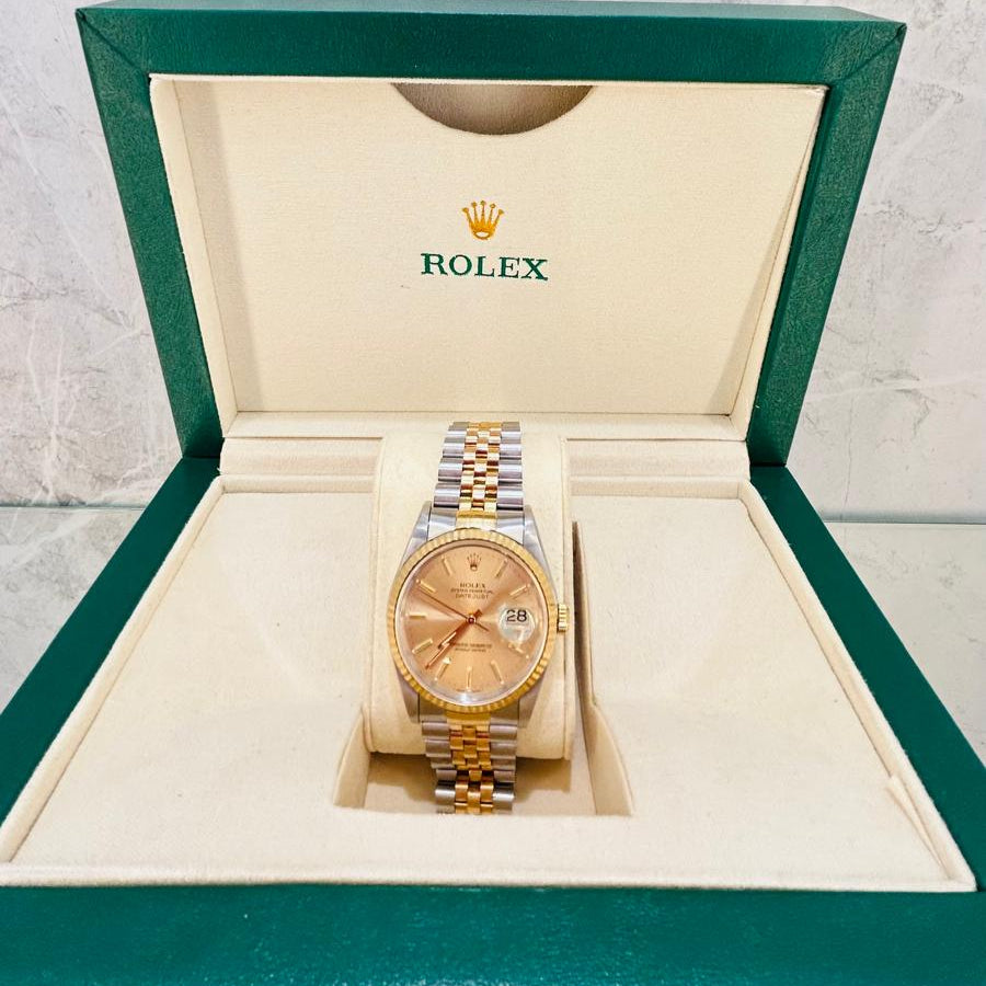 RELOJ ROLEX DE ORO Y ACERO