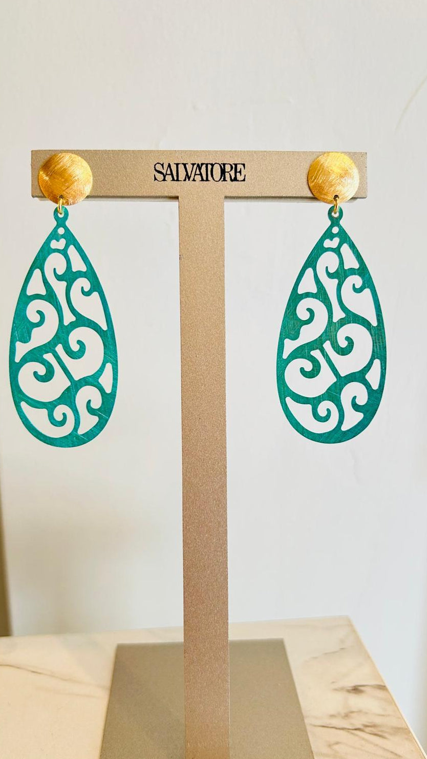 Pendiente de plata, colección Salvatore