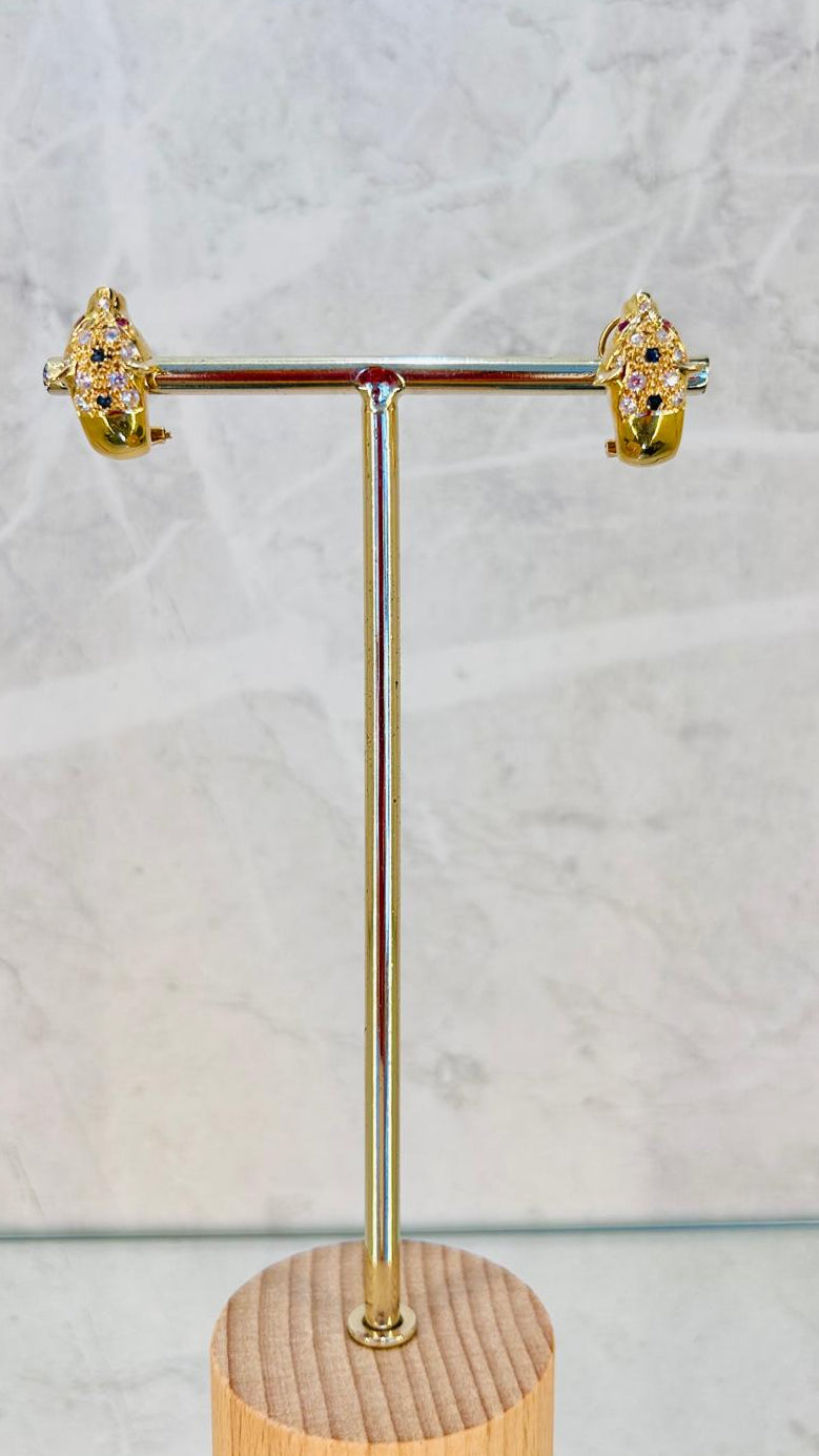 Pendientes en oro 18kl