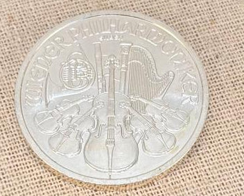 Moneda de plata Filarmónica de Austria de 1 onza