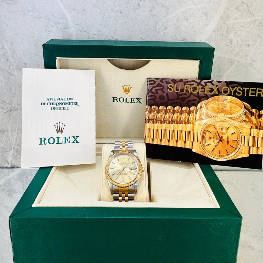 RELOJ ROLEX DE ORO Y ACERO