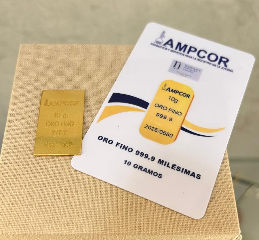 Lingote Certificado de 10gr