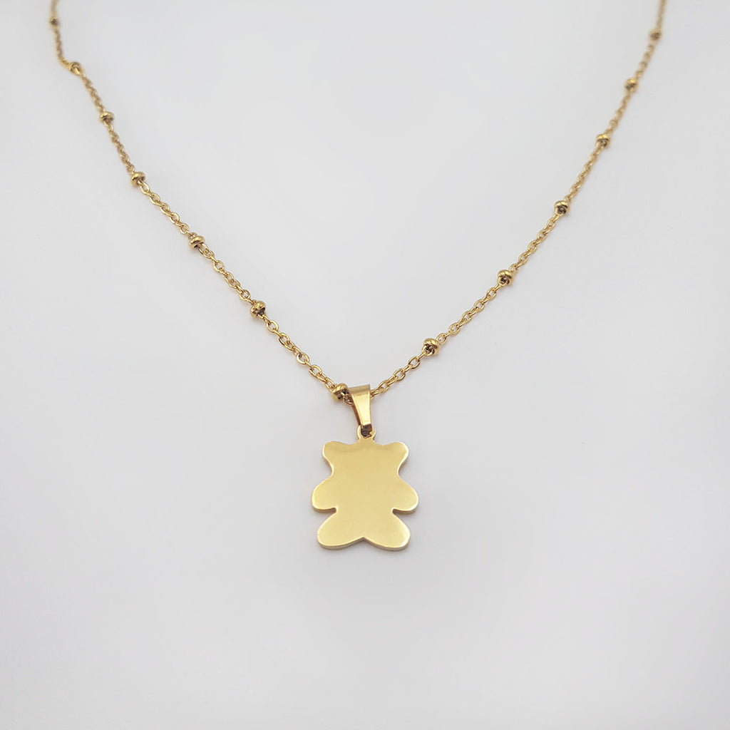 Colgante Luna - Acabado Oro (Personalizable)