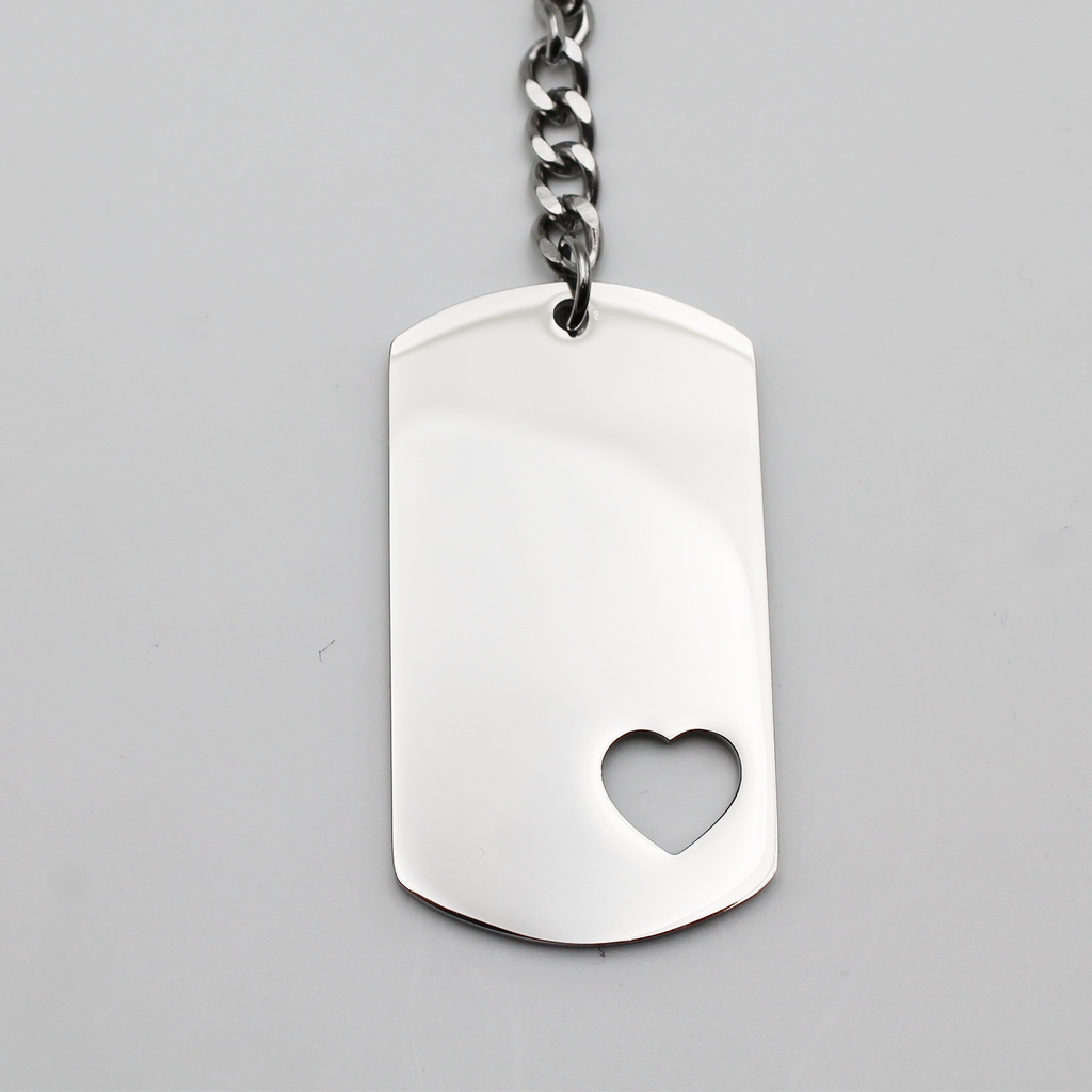 Llavero Pilar - Acabado Plata (Personalizable)